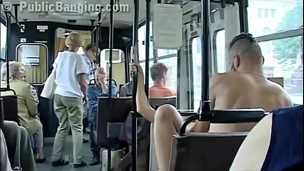 HD Extreme risky public transportation sex couple in front of all the passengers mijn films