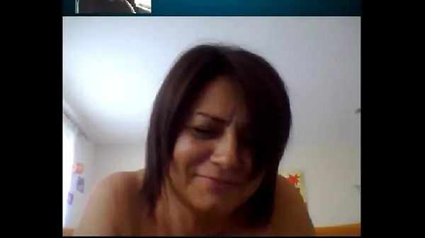 HD Italian Mature Woman on Skype 2 moje filmy
