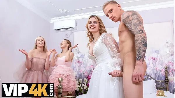 HD BRIDE4K. Foursome Goes Wrong so Wedding Called Off Film saya